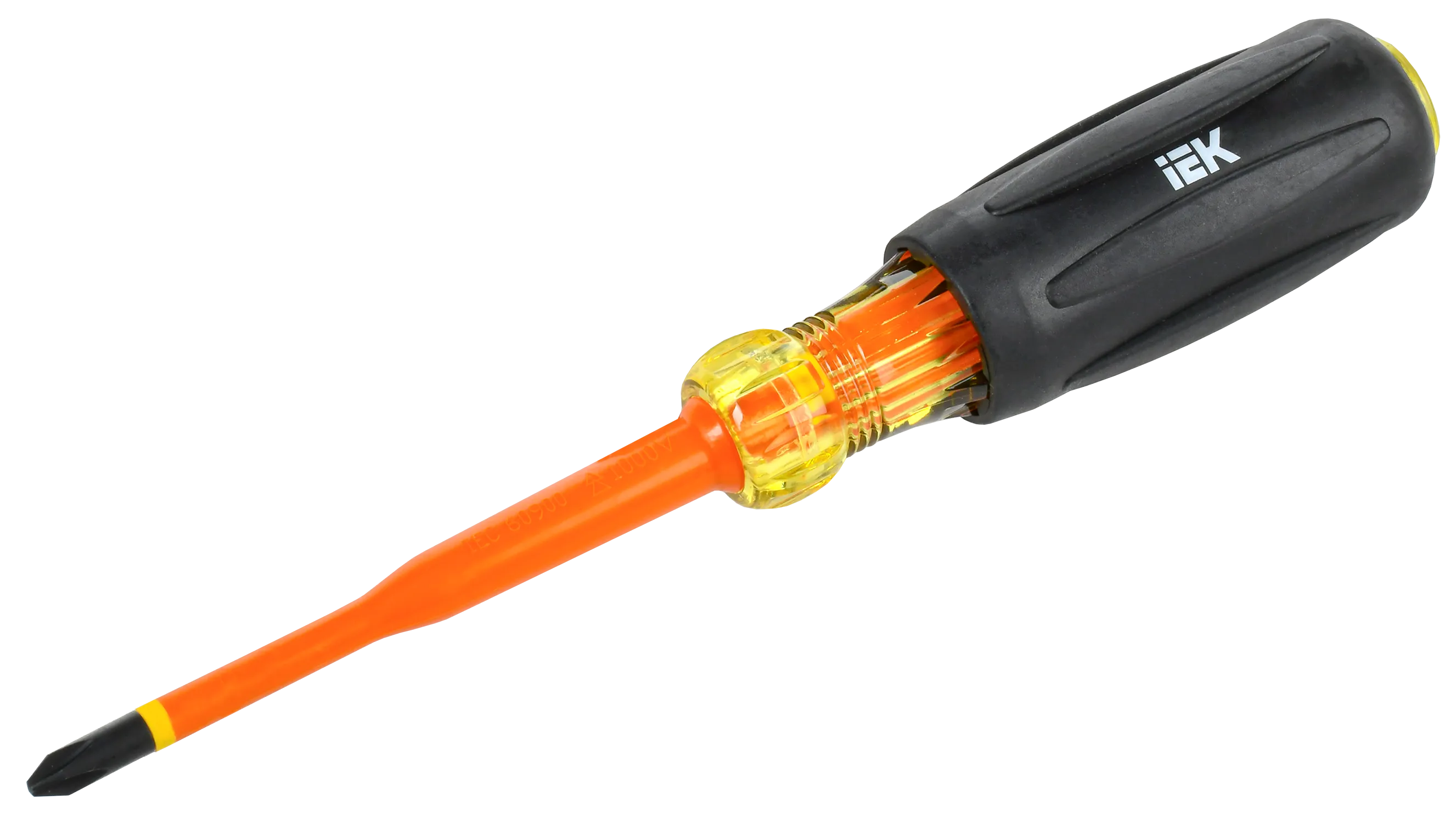 ARMA2L 5 Отвертка диэлектрическая SLIM PH2х100 Т3 IEK A2L5-SC31-T3-PH-20-100