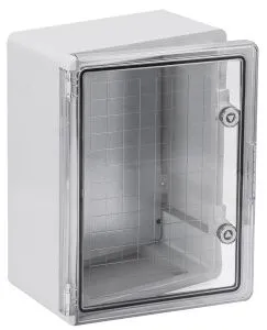Корпус пластиковый ЩМПп 400х300х170мм прозрачная дверь УХЛ1 IP65 IEK MKP92-N-403017-65