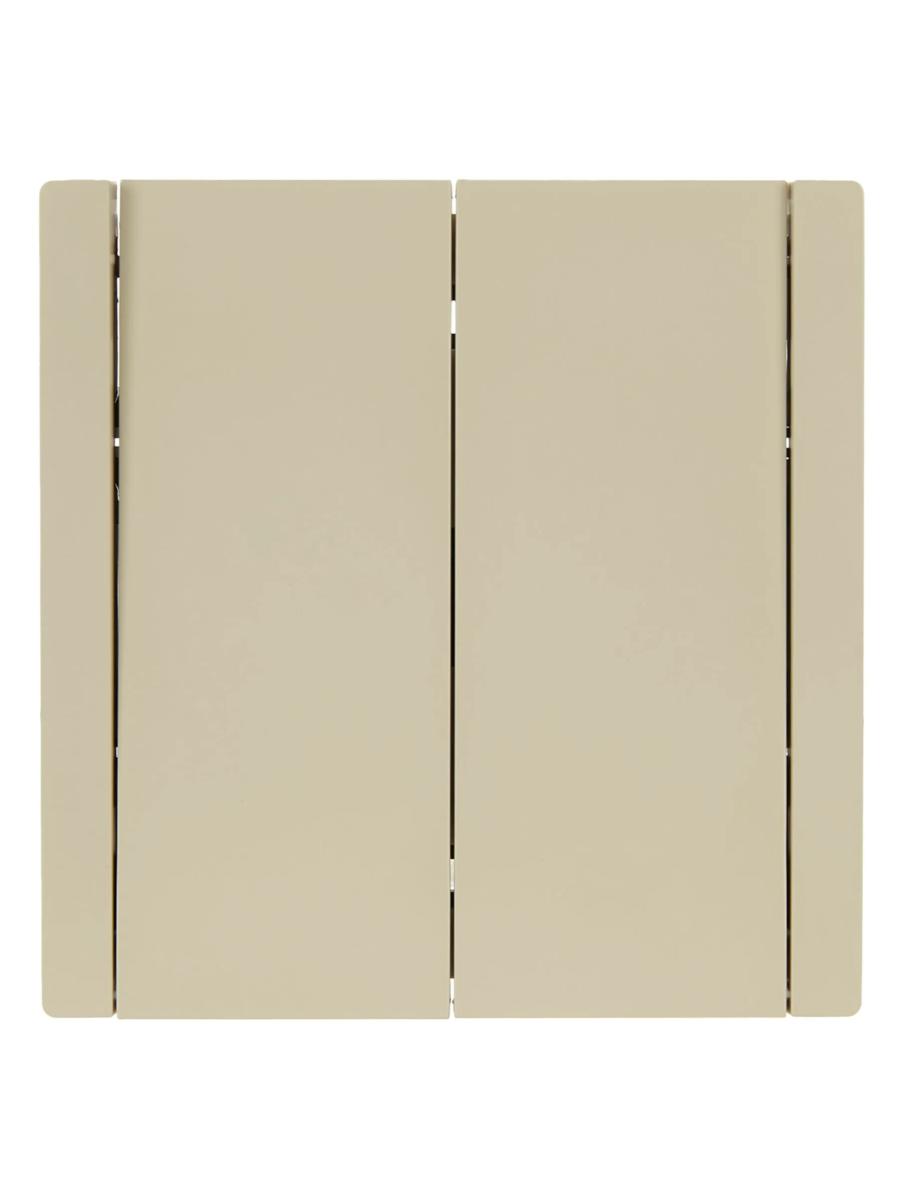 FORTE&PIANO Выключатель 2-клавишный проходной 10А FP407 ваниль IEK - Фото 3