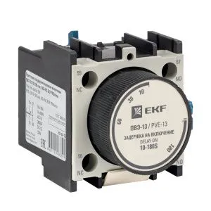 Приставка выдержки времени включения ПВЭ-13 10-180сек NO+NC EKF 