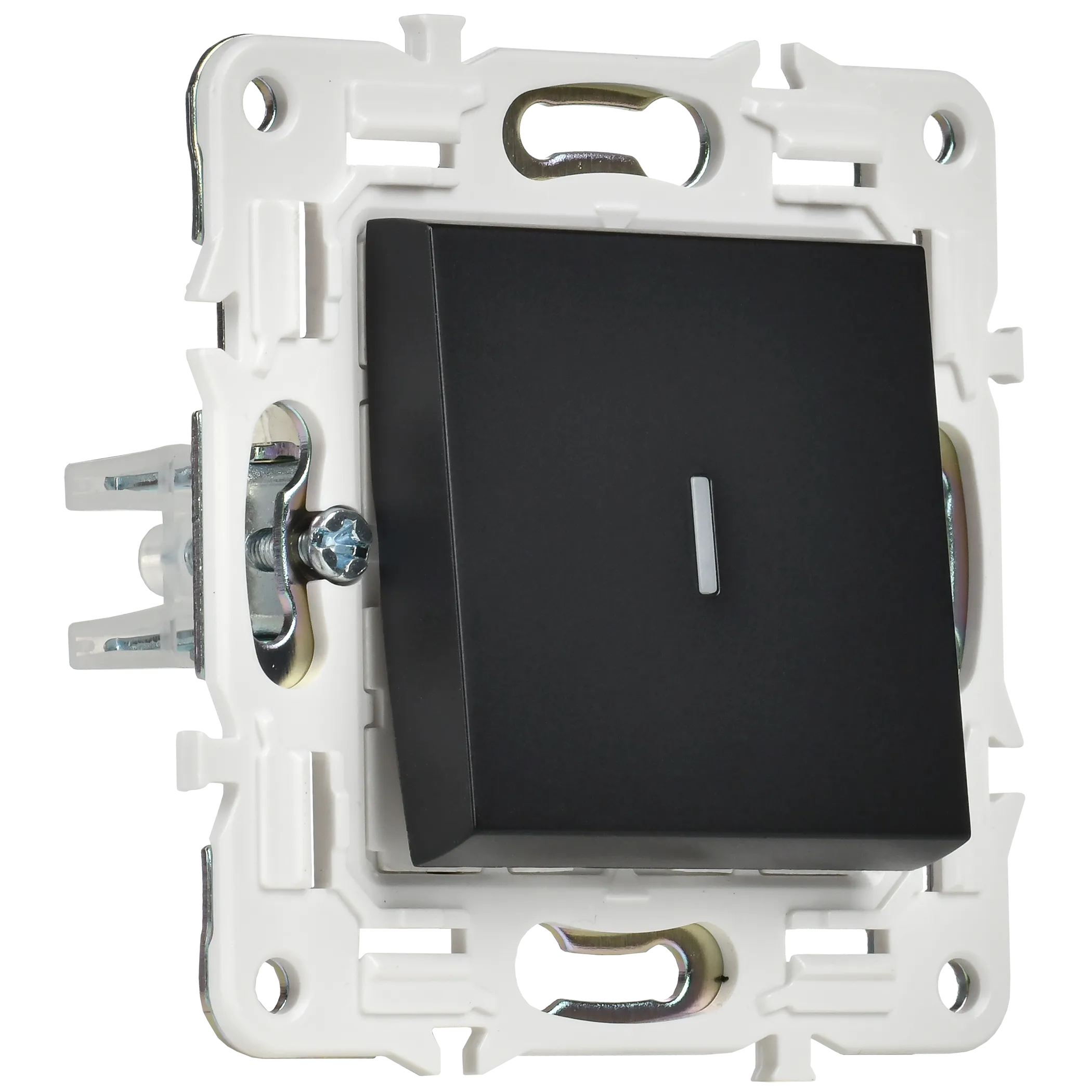 SKANDY Выключатель 1-клавишный с индикацией 10А SK-V07Bl черный IEK - Фото 7