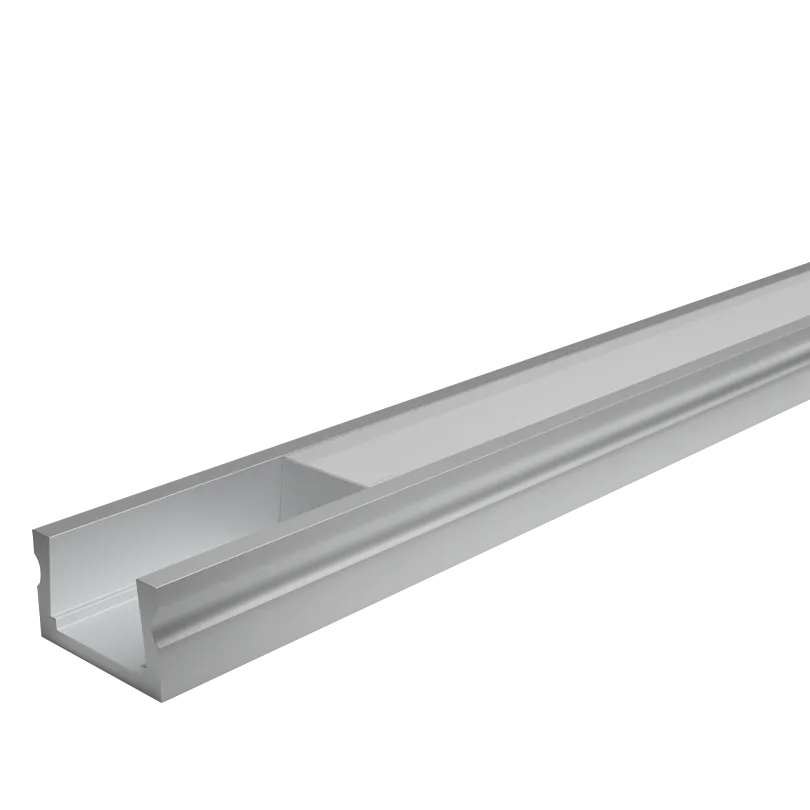 Профиль алюминиевый накладной WOLTA WAP-S-16/6/2000-A серый, 6х16х2000 мм готовый комплект WAP-S-16/6/2000-A