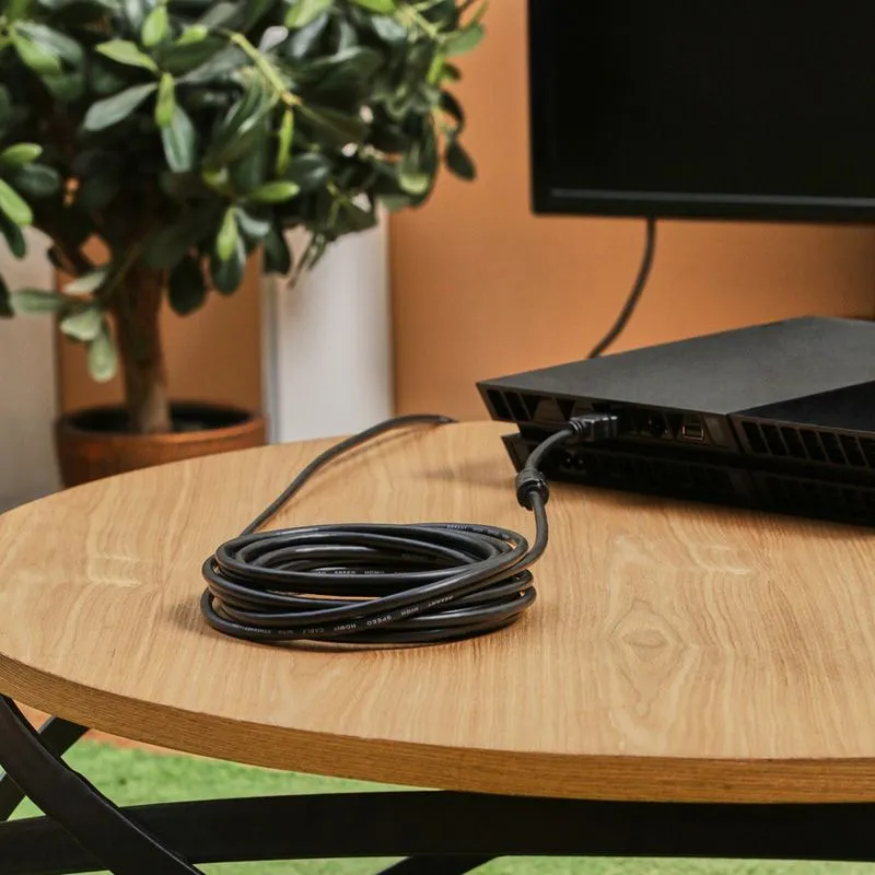 Кабель REXANT HDMI - HDMI 1.4, 7 м, Gold (PVC пакет) - Фото 2