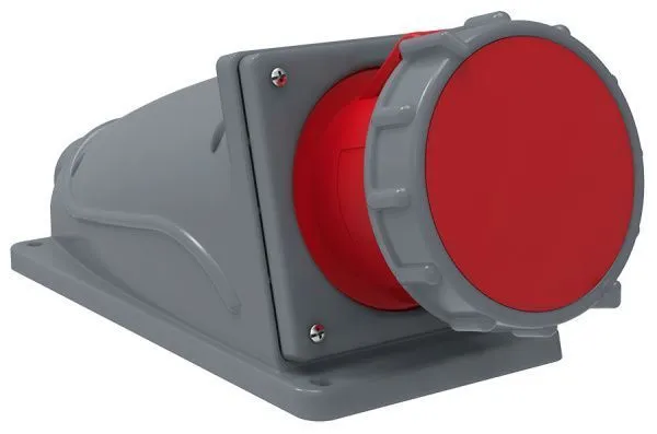 MAGNUM Розетка стационарная ССИ-134 63А-6ч/380-415В 3P+PE IP67 IEK 