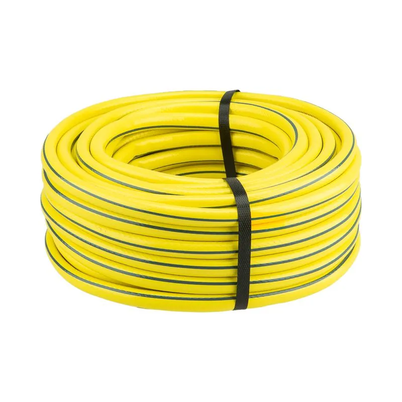 Шланг поливочный ПВХ 3-х слойный армированный 1/2" 25м Профи Плюс ЧЕТЫРЕ СЕЗОНА - Фото 2