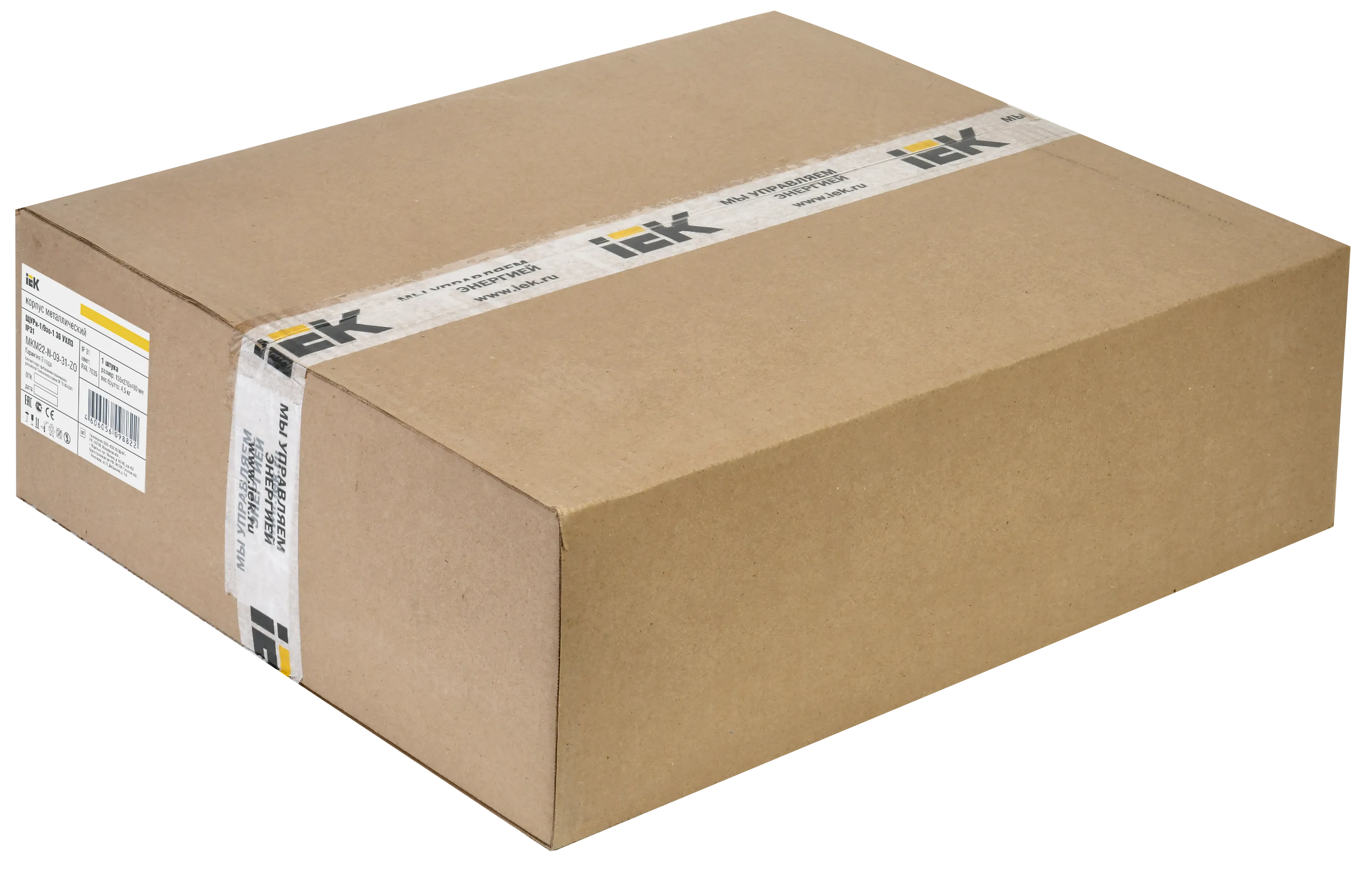 TITAN Корпус металлический ЩУРн-1/9 (470х260х145мм) IP31 IEK - Фото 2