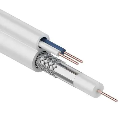 Кабель ККСВ-В+2х0,5 мм, 100 м, белый, REXANT 01-4001