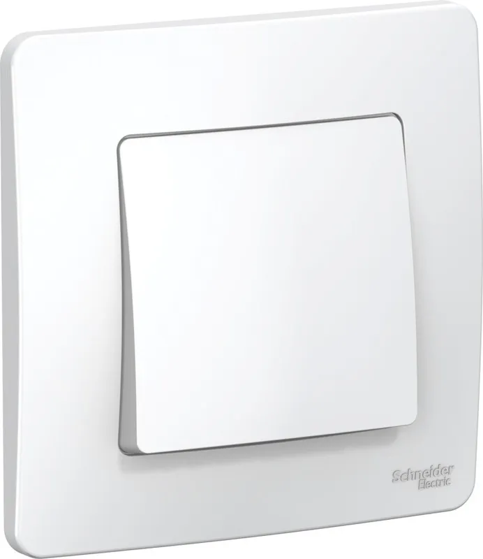 Выключатель 1-кл. СП Blanca 6А IP20 (сх. 1) 250В бел. SE BLNVS006101 - Фото 3