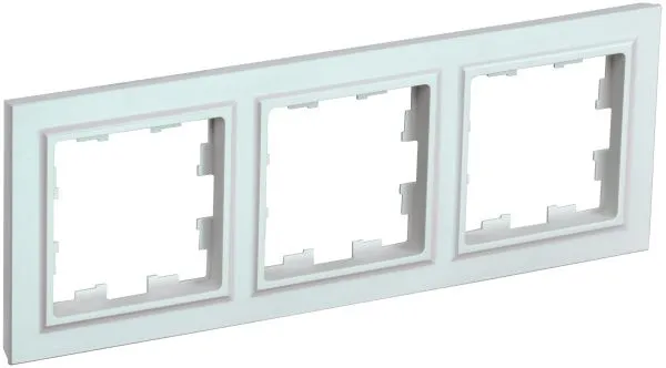 BRITE Рамка 3-местная РУ-3-БрЖ жемчуг IEK BR-M32-K36