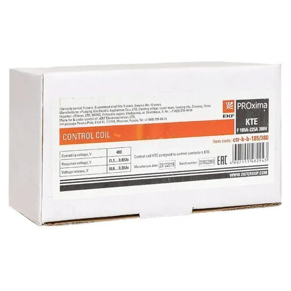 Катушка управления КТЭ F 185А-225А 400В EKF - Фото 7