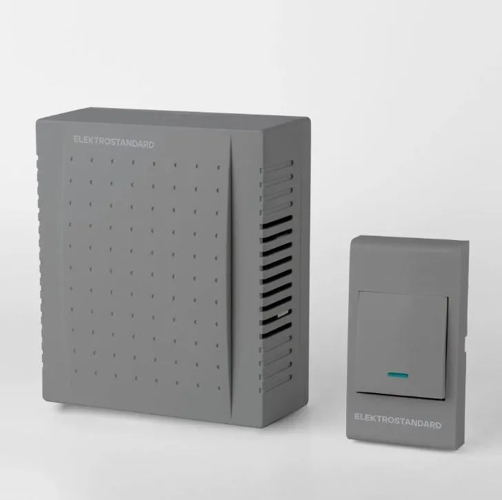 Звонок электромеханический 1M IP44 DBQ26M WM серый Elektrostandard a055433
