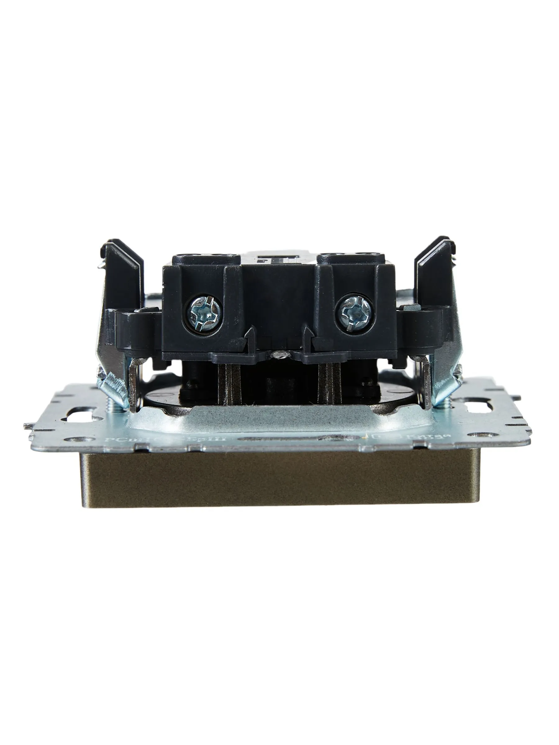 BRITE Розетка 1-местная без заземления с защитными шторками 10А РСш10-2-БрШ шампань IEK - Фото 7