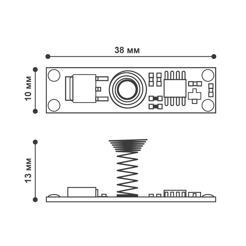 Выключатель с датчиком касания и функцией диммирования WOLTA WLS-SEN-01 12/24В - Фото 3