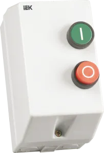 Контактор КМИ34062 40А в оболочке 380В/АС3 IP54 IEK