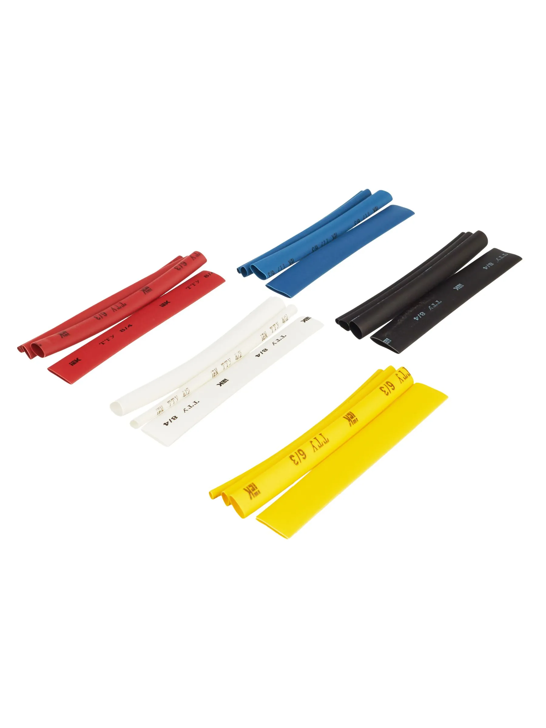 Набор ТТУ нг-LS 2/1-4/2-6/3-8/4 Ж/С/К/Ч/Б (20х8см/упак) IEK - Фото 6