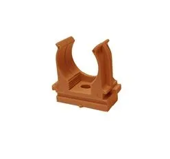 Крепеж-клипса для монтаж. пист. d25 мм (100 шт) оранжевая EKF-Plast derjp-z-25o