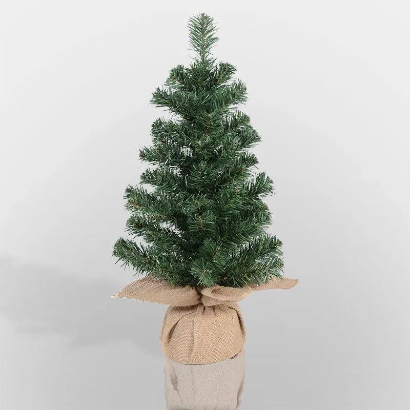 Елочка 60см в плетеном мешочке, ПВХ - Фото 5