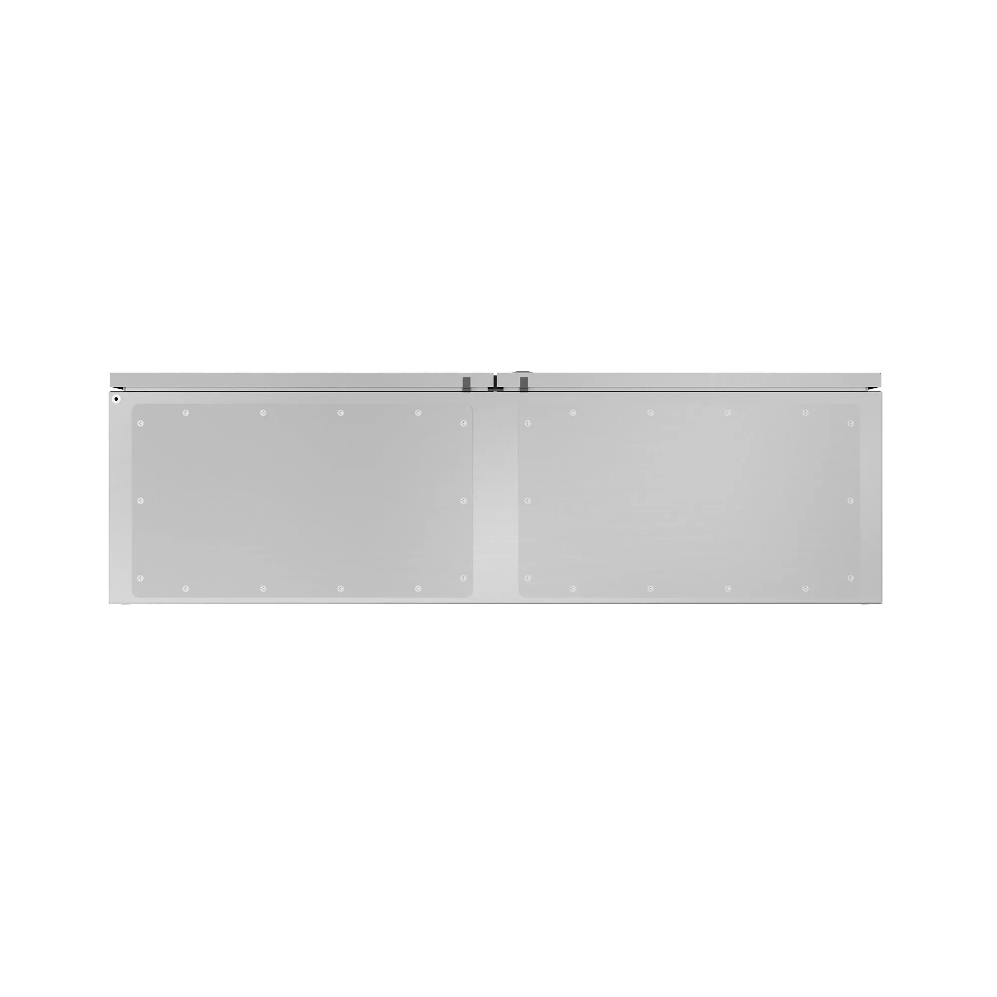 Корпус навесной STH с М/П двухдверный из нержавеющей стали AISI316 1000х1000х300мм с фланцем DKC R5S - Фото 4