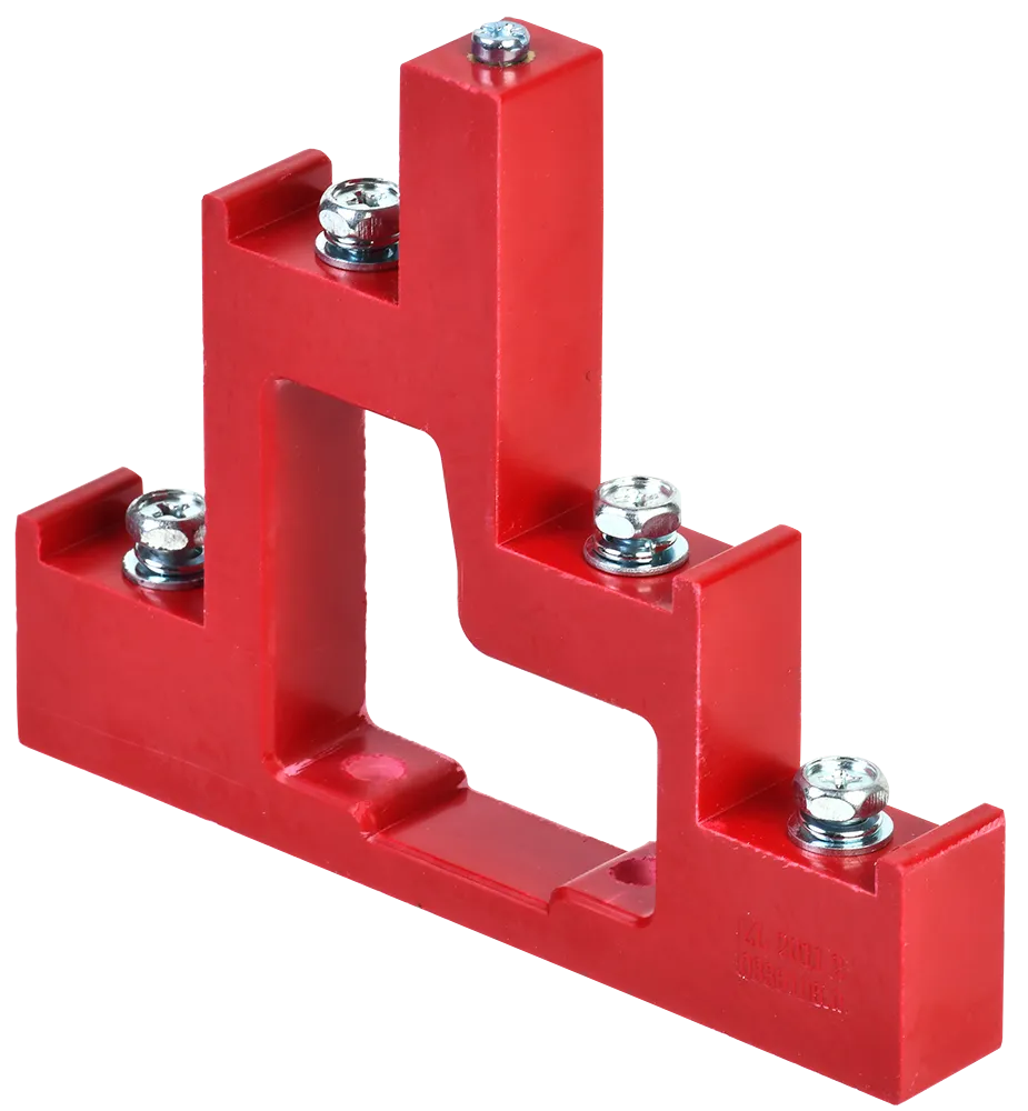 Изолятор ступенчатый ИС4-25/1-15 (4xМ6; 1xМ5) силовой с болтом IEK