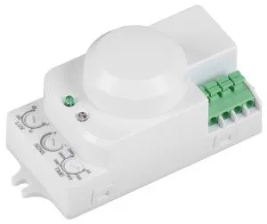 Датчик движения ДД-МВ201 1200Вт 360град 8м IP20 белый IEK LDD11-201MB-1200-001