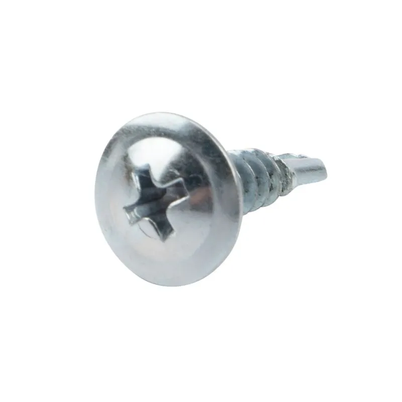 Саморез с прессшайбой ПШС сверло 4,2х16, пакет (1000 шт/уп) KRANZ 1182-4216-2