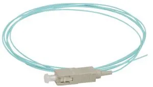 ITK Оптический коммутационный монтажный шнур (пигтеил), (MM), 50/125 (OM3), SC/UPC, LSZH, 1,5м FPT5003-SCU-C1L-1M5