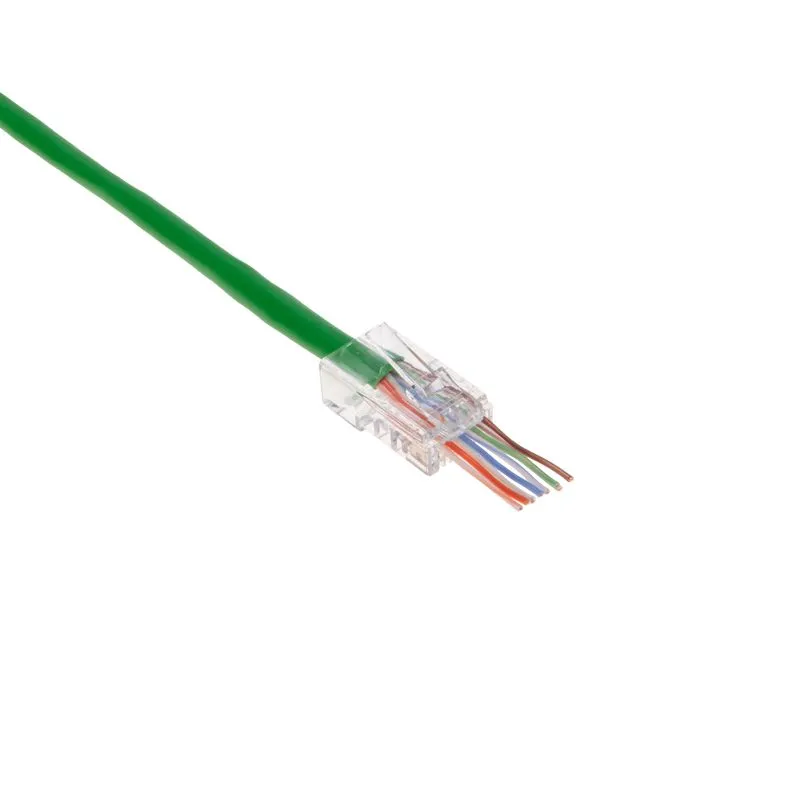Разъем cквозной RJ-45(8P8C) под витую пару, UTP, CAT 5e REXANT - Фото 2