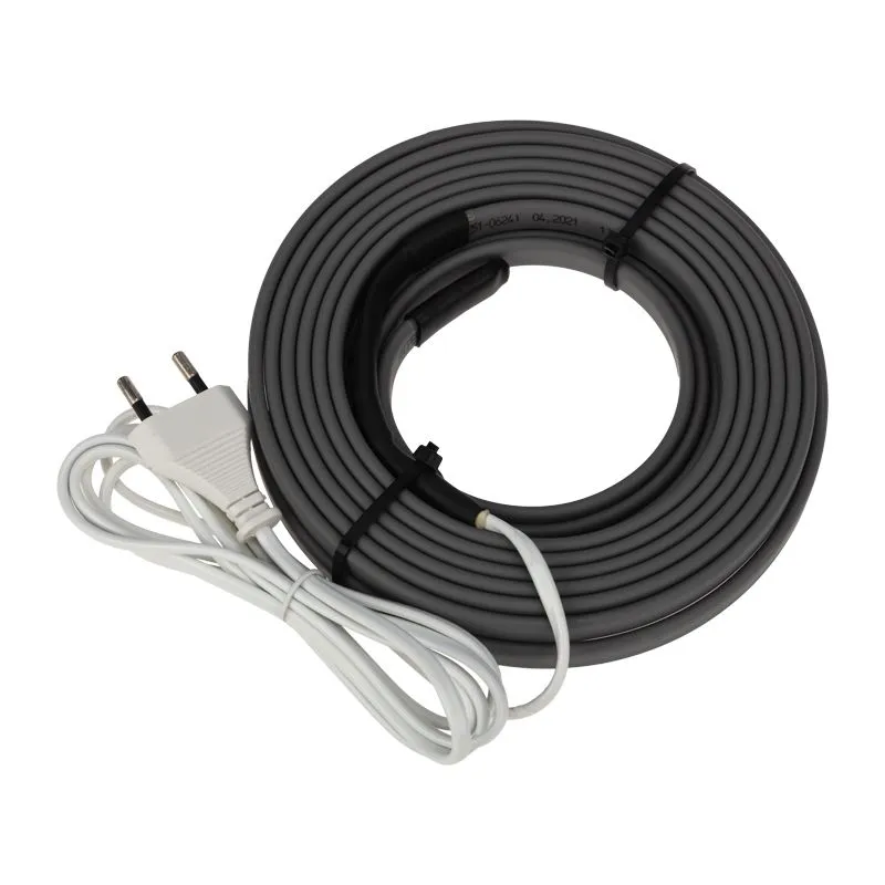 Кабель греющий саморегулирующийся 16Вт/м, на трубу, 6м/96Вт PROconnect