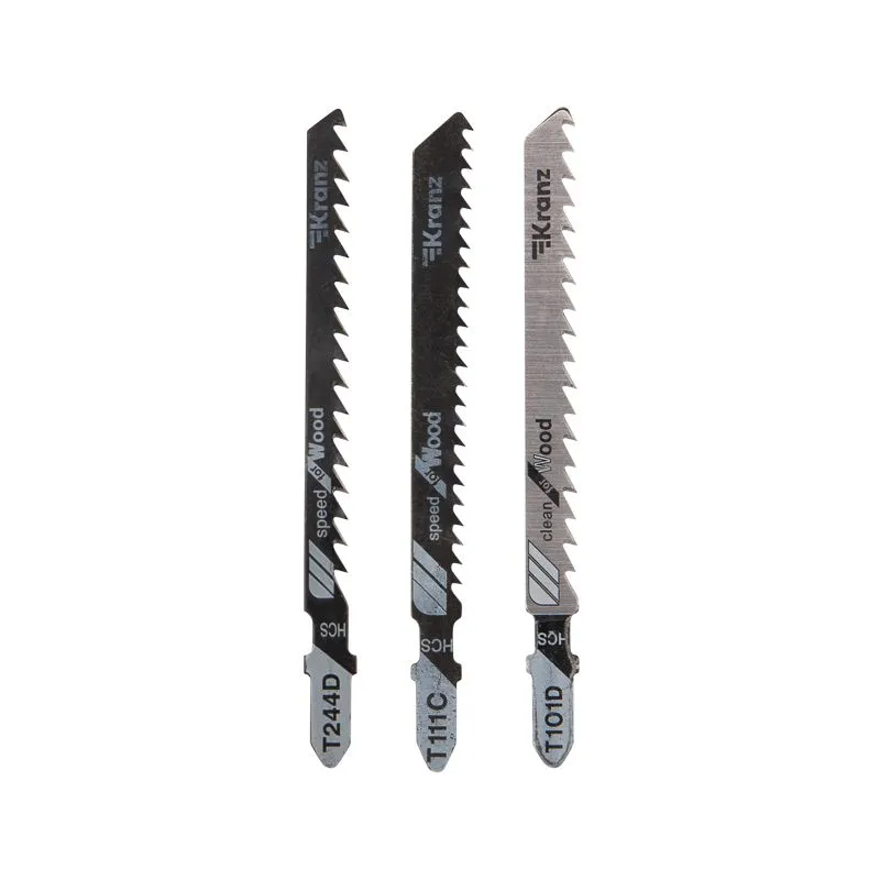 Набор полотен для электролобзика № 4 T101D/T111C/T244D (3 шт./уп.) Kranz KR-92-0323