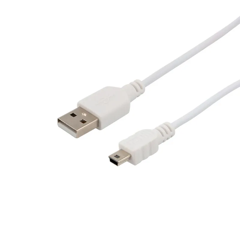 Кабель USB-A – mini USB, 1А, 1,8м, ПВХ, белый REXANT - Фото 4