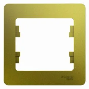 Рамка 1-м Glossa фисташк. SE GSL001001 454375
