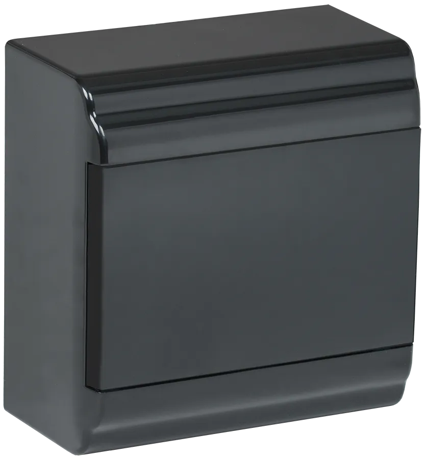 PRIME Корпус пластиковый ЩРН-П-6 модулей навесной черный IP41 IEK