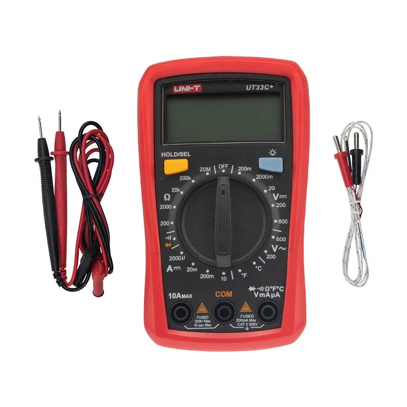 Портативный мультиметр UNI-T UT33C+ - Фото 4