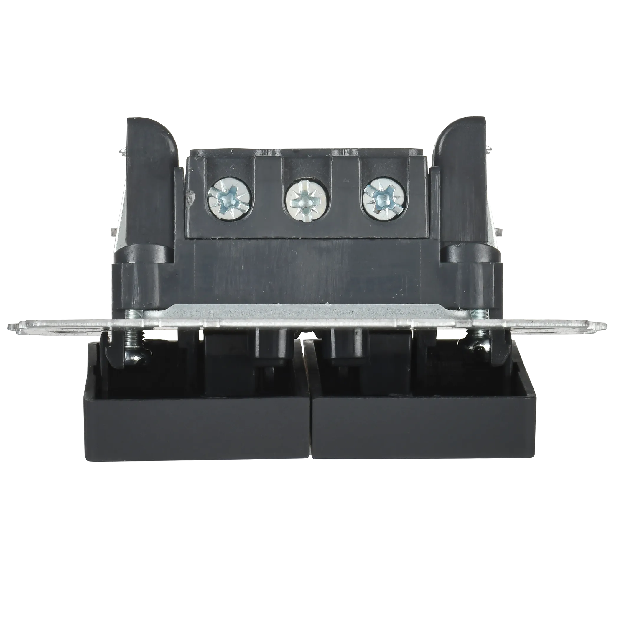 BRITE Выключатель 2-клавишный с индикацией для отелей 10А ВС10-2-9-БрГ графит IEK - Фото 6