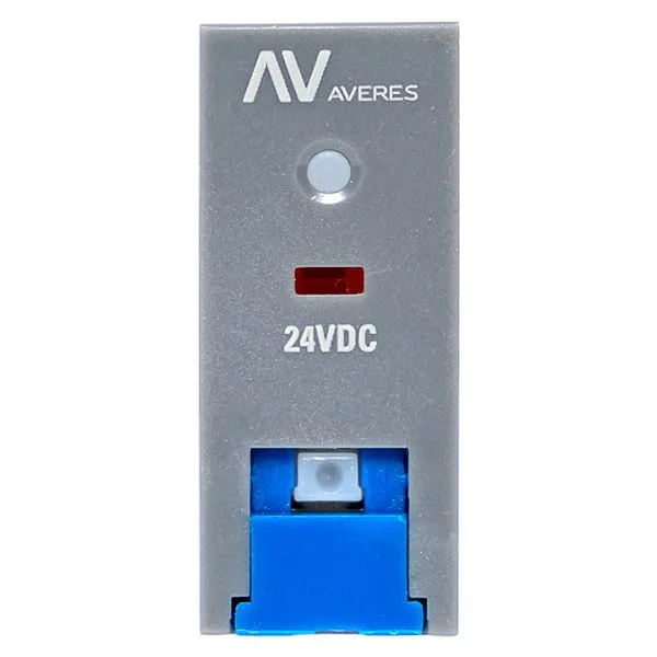 Реле промежуточное с кнопкой и мех. Индикацией RPAt 25/1 12A 24В DC EKF