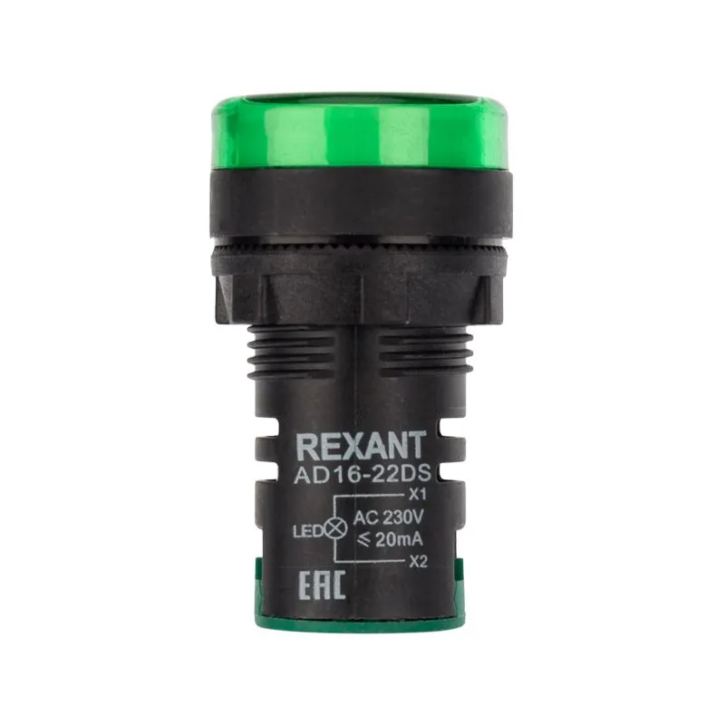 Матрица светодиодная AD22-230 В зеленая - Фото 4