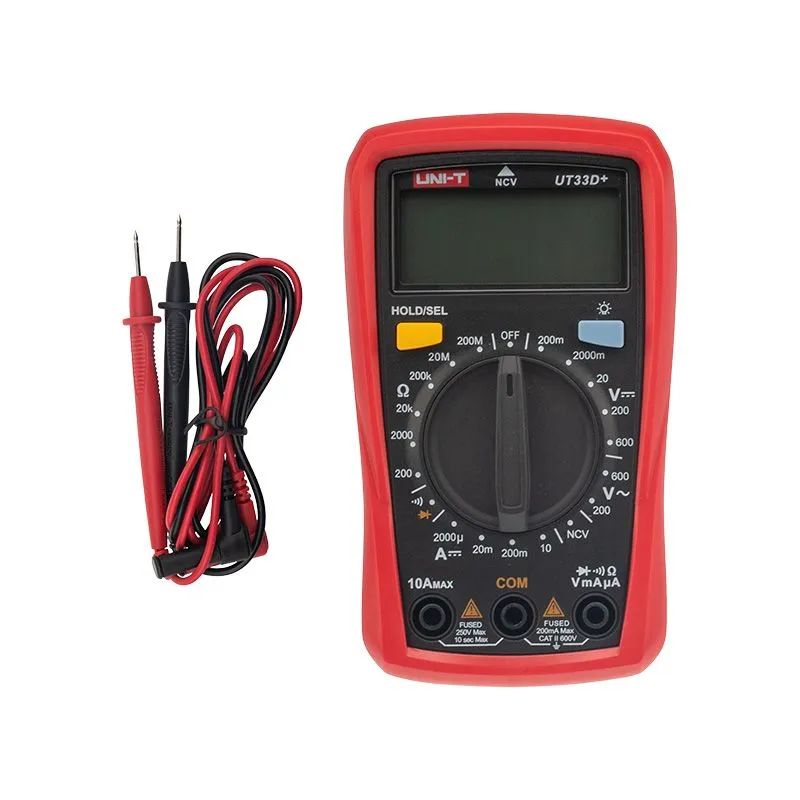 Портативный мультиметр UNI-T UT33D+ - Фото 4
