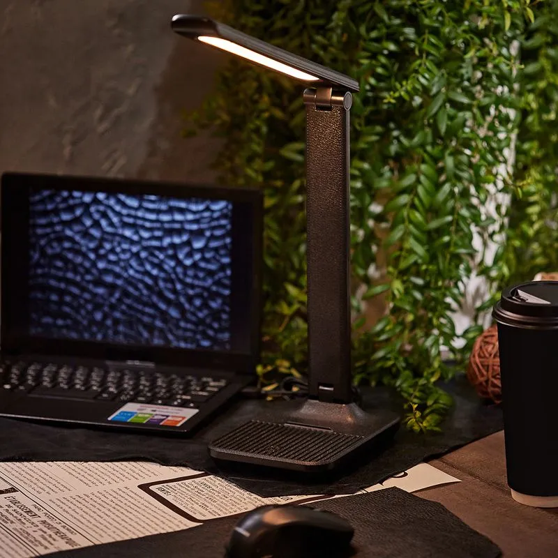 Светильник настольный REXANT Click Skin на основании, LED, 7 Вт 2700-6500 К, диммируемый 3 ступени, заряжаемый (автономный режим 3 часа), корпус с эфф - Фото 2