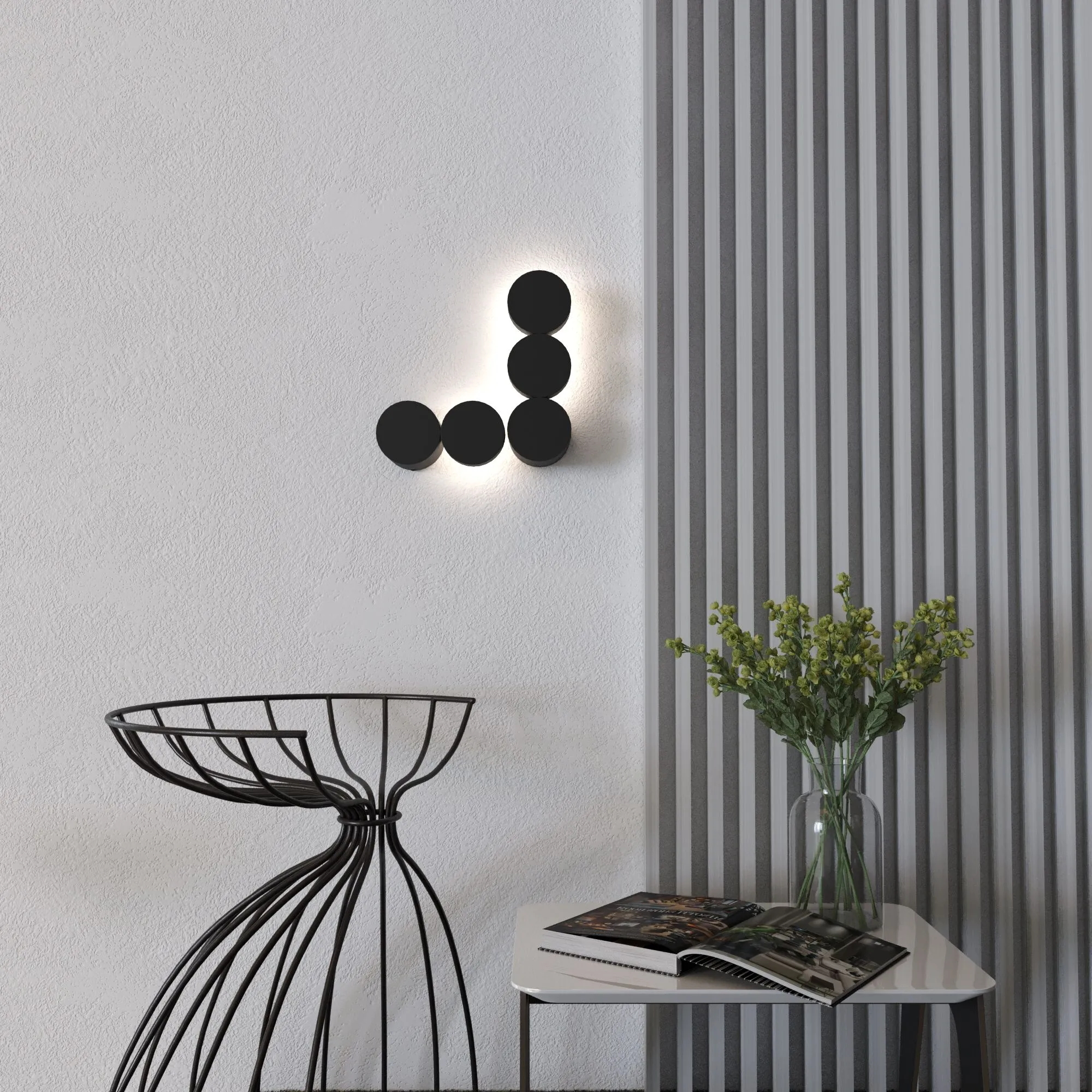 Светильник настенный светодиодный Brioni LED 40131/LED черный Elektrostandard - Фото 2