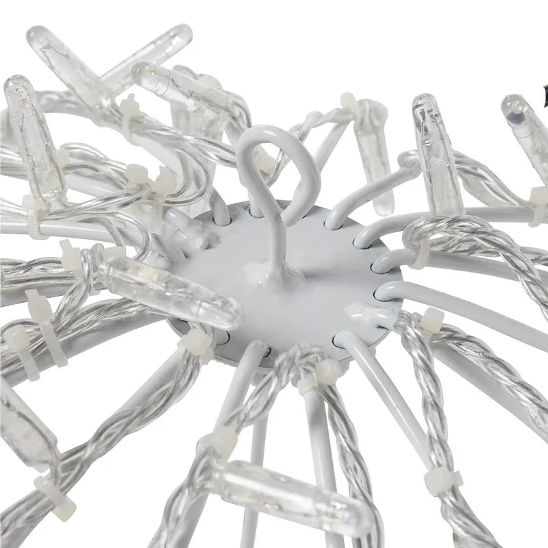 Шар светодиодный 230V, диаметр 50 см, 200 светодиодов, эффект мерцания, цвет белый NEON-NIGHT - Фото 5