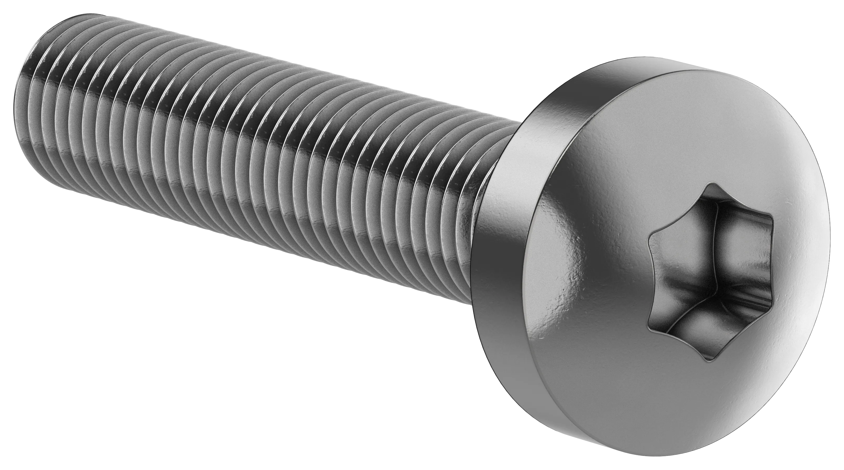 FORMAT Винт М6х30 самонарезающий полукруглая головка шестирадиусный шлиц TORX30 DIN 7500С (20шт/упак) IEK FO-00D-VTORX-M6X30-020