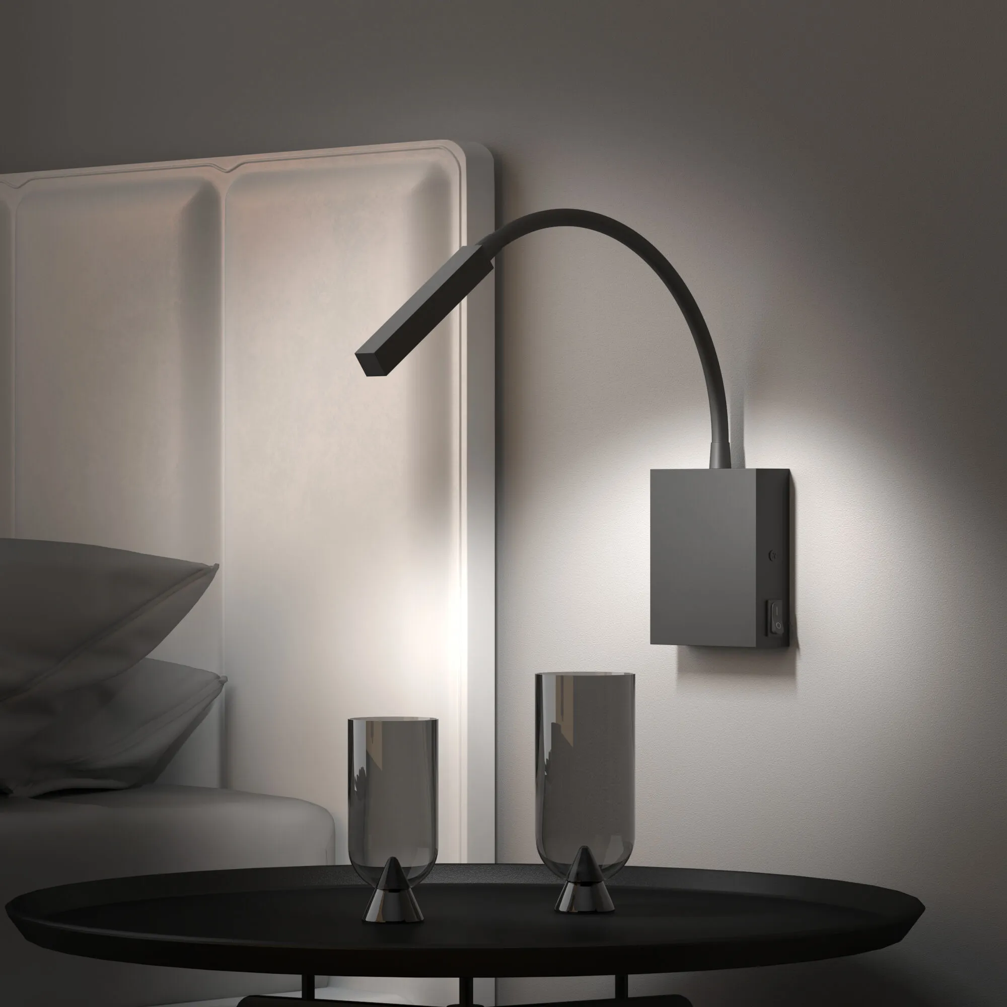 Светильник настенный светодиодный KNOB 40118/LED черный Elektrostandard - Фото 2