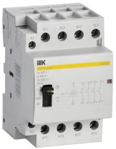 Контактор модульный с ручным управлением КМ25-40МР AC KARAT IEK MKK22-25-40