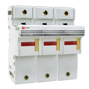 Предохранитель-разъединитель для ПВЦ 14x51 3P (с индик.) EKF