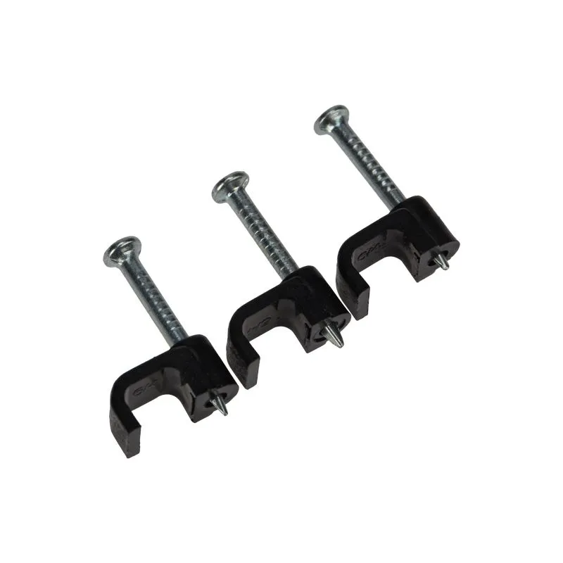 Крепеж кабеля плоский 6 х 4 мм, черный (упак. 50 шт)  REXANT - Фото 5