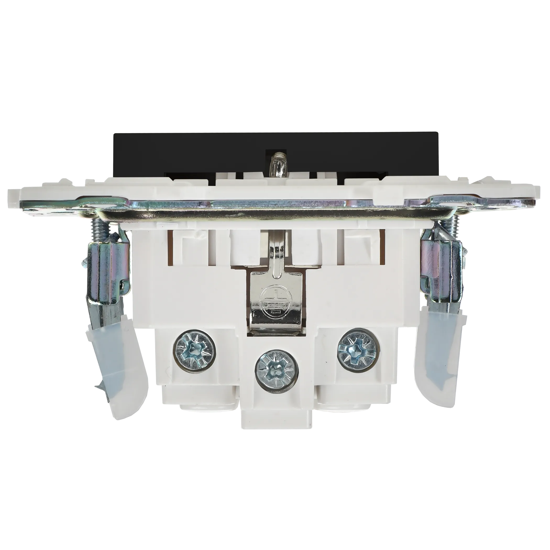 SKANDY Розетка с заземлением с защитными шторками 16А SK-R04Bl черный IEK - Фото 4