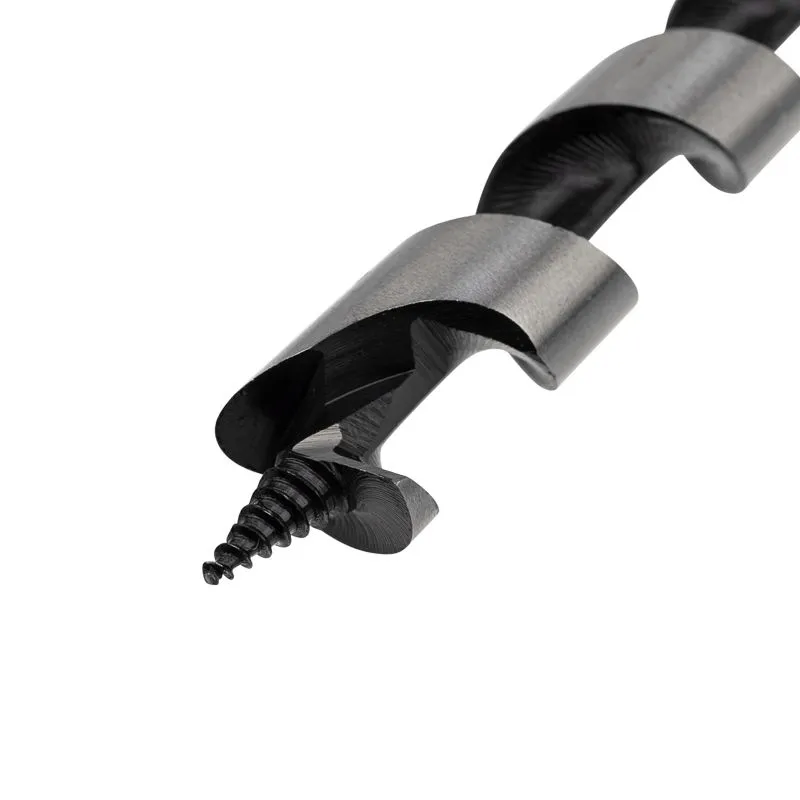 Сверло винтовое по дереву 8х230 мм (шестигранный хвостовик) Kranz - Фото 2