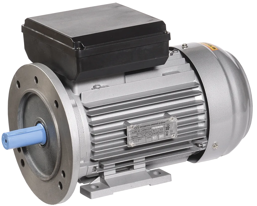 Электродвигатель однофазный АИР2Е 80C4 220В 1,5кВт 1500об/мин 2081 ONI ONP080-C4-001-5-1520