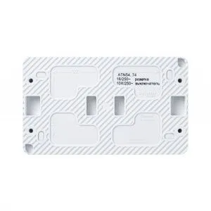 Блок ОП AtlasDesign Profi54 (розетка 16А 250В с заземл. защ. шторки + 2-кл. выкл. 10А) IP54 бел. SE ATN540174 1616141