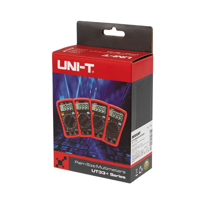 Портативный мультиметр UNI-T UT33B+ - Фото 3